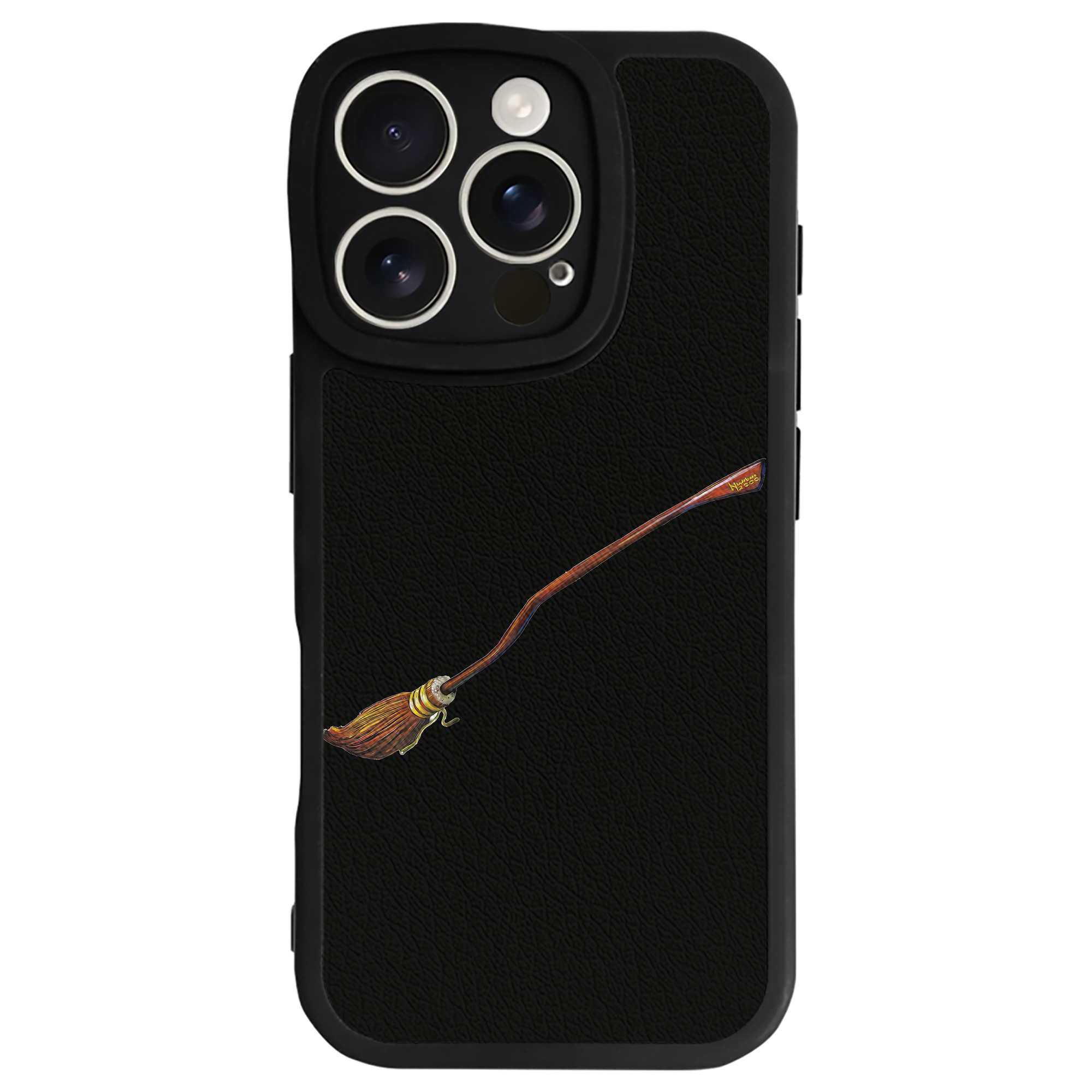 （画像用） Harry Potter ハリー・ポッターシリーズ 【iPhone 16シリーズ対応】シリコンスマホケース（レザー調） 材質：シリコン